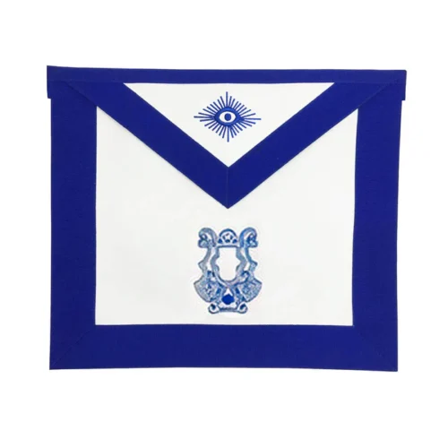 Organist Blue Lodge Apron - Royal Blue