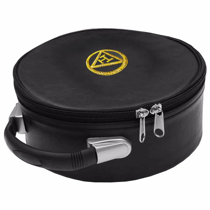 Masonic Royal Arch Bullion Embroidery Crown/Cap Case