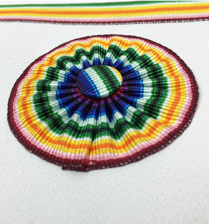 Member Royal Ark Mariner AMD Apron - Multi Colour with Three Rosettes