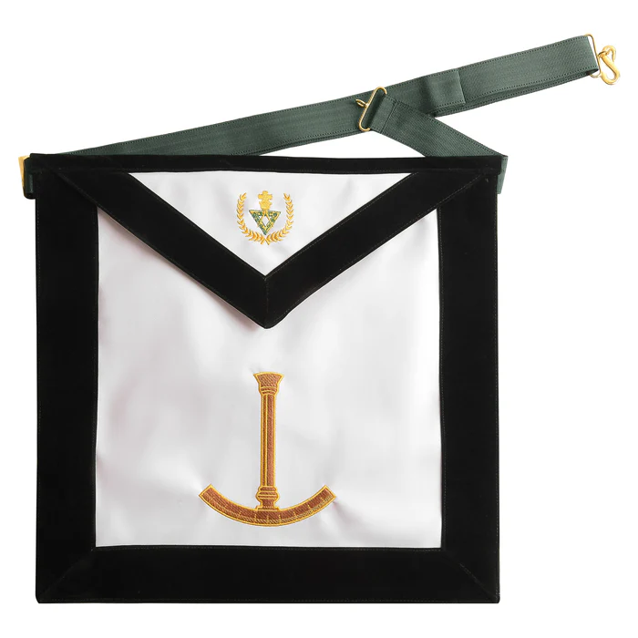 Grand Superintendent Allied Masonic Degrees Apron - Dark Green