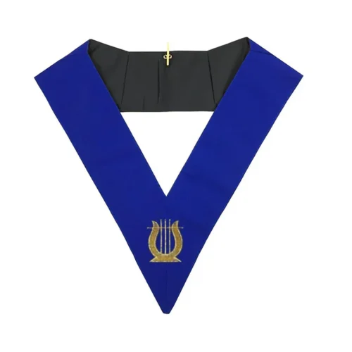 Organist Blue Lodge Collar - Royal Blue