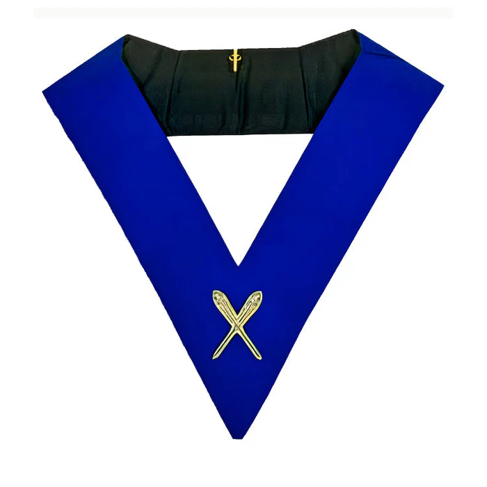 Secretary Blue Lodge Collar - Royal Blue