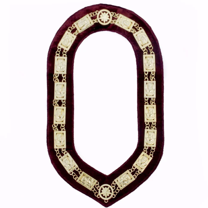 DAUGHTERS OF SPHINX CHAIN COLLAR - GOLD PLATED