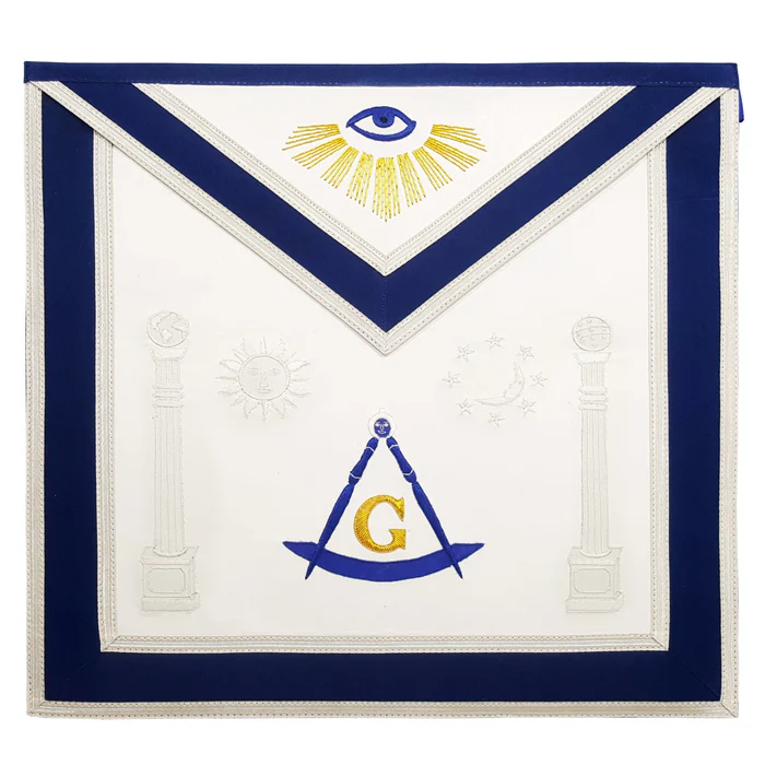 Master Mason Blue Lodge Apron - Sun