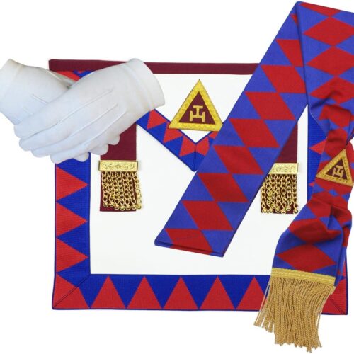 Masonic Royal Arch Principal Set - Lambskin Apron